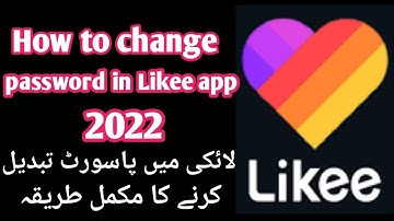 How to change password in Likee app | password problem solve | sarim official