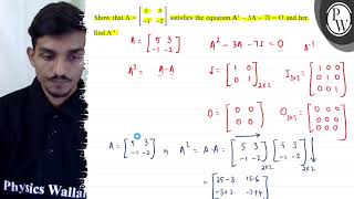 \( A^{2}=\left[\begin{array}{cc}22 & 9 \\ -3 & 1\end{array}\right] ...