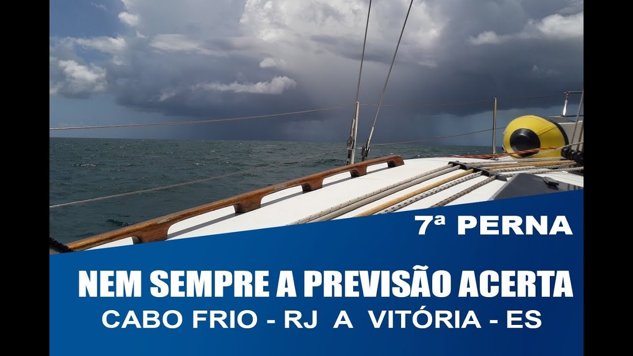 NEM SEMPRE A PREVISÃO ACERTA - 7ª perna: Cabo Frio RJ a Vitória ES