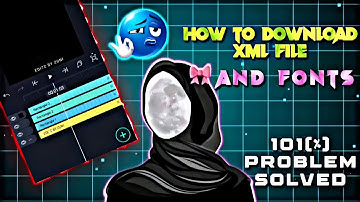 How to Download XML File + Fonts Easily | Step by Step