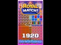 Royal match level 1920  no boosters gameplay