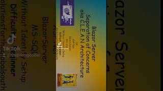 Blazor Server Clean Architecture Setup  Separation Of Concerns  C  Ms Sql  Vs Community 2022