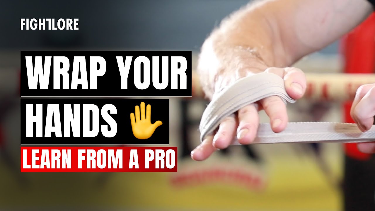 How to Wrap Your Hands - (best method for Muay Thai, Boxing & MMA) I ...