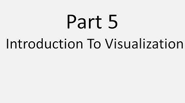 Data Science Part 5 Introduction To Visualization
