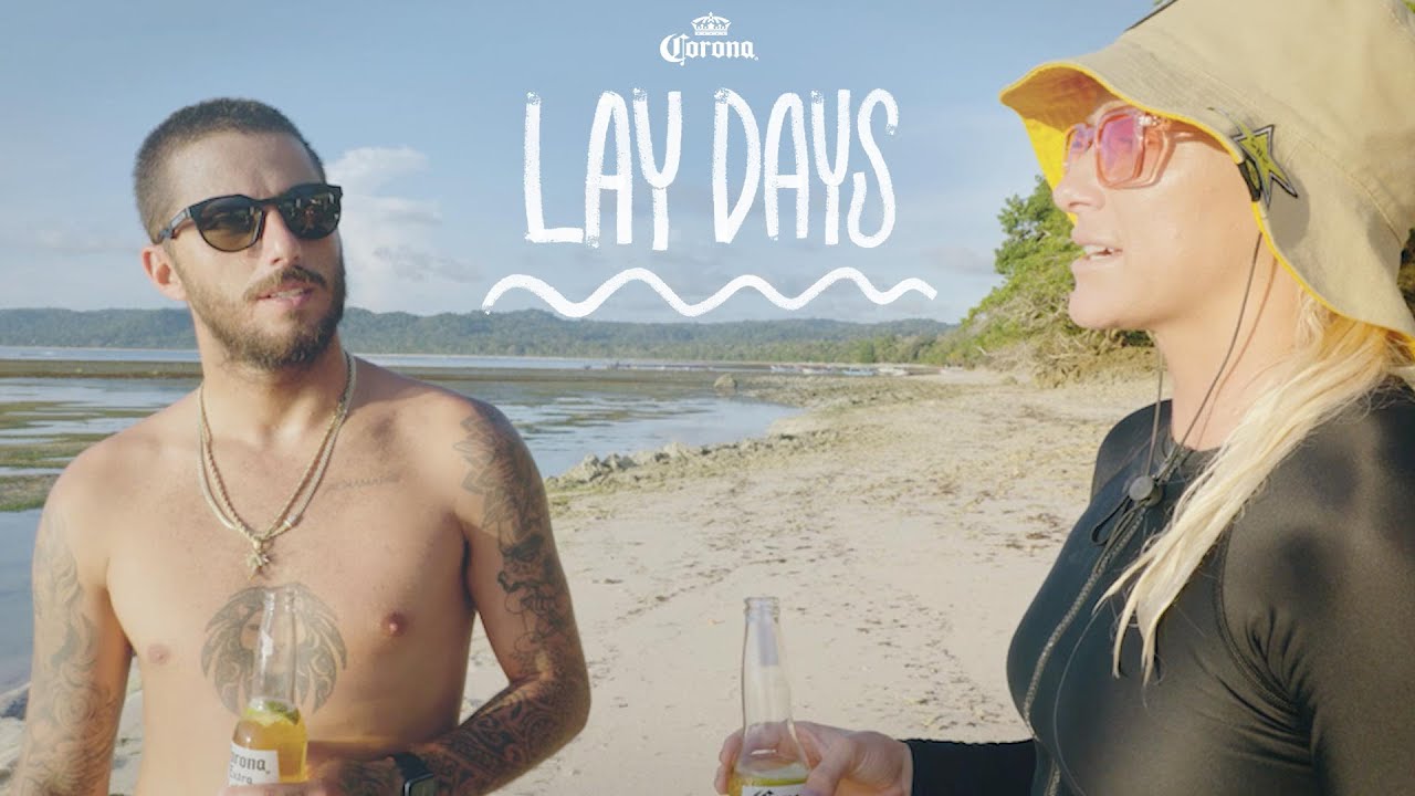 Corona Lay Days: Filipe Toledo and Tatiana Weston-Webb Make an Impact in G-Land