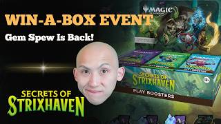 Celebrity Gem Spew Is Back! | Win-A-Box Event | Secrets Of Strixhaven Sealed | MTG Arena Net Worth