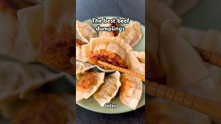 Beef Dumplings by Kay Chun for Dumpling Week day four! #shorts #dumplingweek