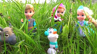 Куклы Анна и Эльза / мультик Холодное Сердце: эксклюзивная коллекция / Frozen Elsa & Disney Princess