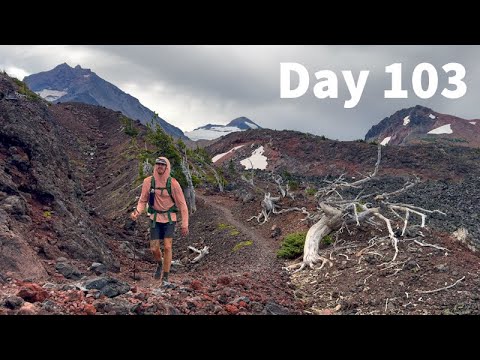 PCT ‘25 - Day 103 - Crossing the Lava Fields of Oregon