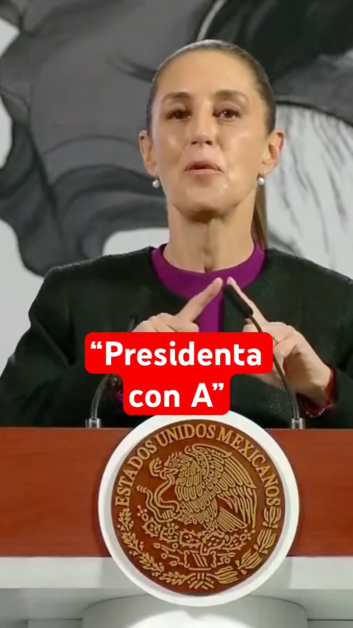 Sheinbaum celebra la aprobación de la palabra 'presidenta' en la Constitución #shorts