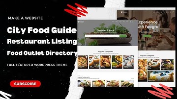 Restaurants Directory & Listings Website | City Restaurant, Food Outlet  Guide Website | Foogra