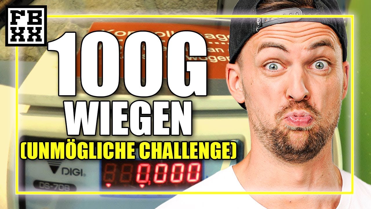 Wieviel sind 100g Banane? WiegenChallenge! Bromance Show YouTube