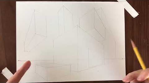 2-point perspective demonstration (video part 4 of 4 in series)