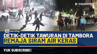 Ngeri! Detik-detik Tawuran Remaja di Tambora Pecah, Saling Serang Pakai Sajam | NTV MORNING