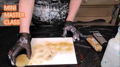 Painting Backgrounds - Creating Depth Complexity with Acrylic Art