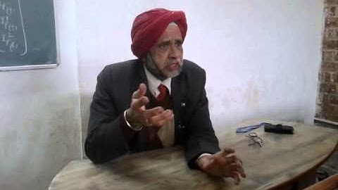 AKGEC , Interview prof. Ranjit on journalism 23.02.2015