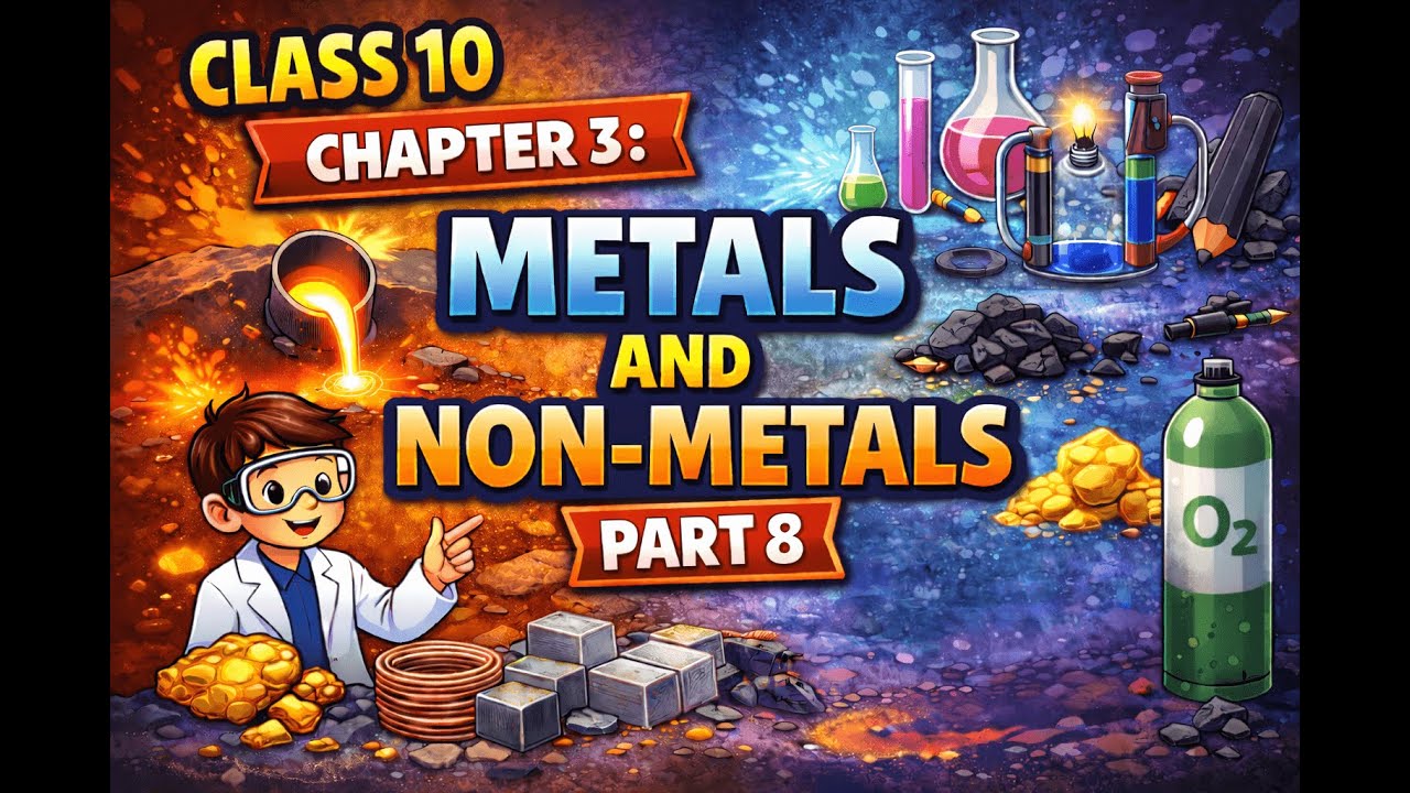 Class 10 Science Chapter 3 Metals and Non-Metals Part 8