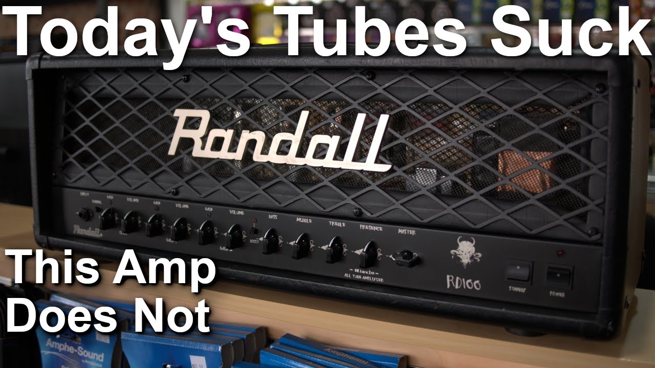 My Fave Metal Amp So Far - Randall RD100