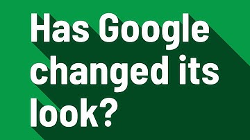 Has Google changed its look?