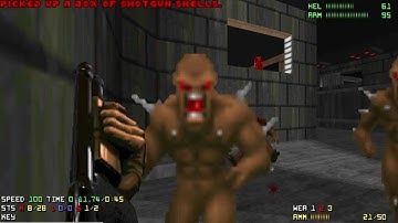 Doom 2: Scythe - MAP04 - UV Max in 0:40 by dew