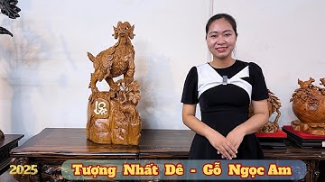 Tượng Dê Phong Thuỷ Gỗ Ngọc Am – Tài Lộc và Bình An