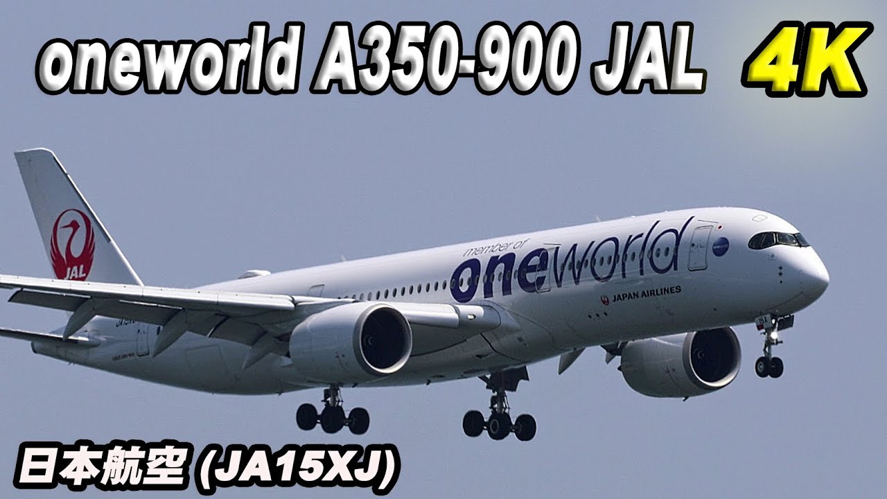 oneworld ワンワールド 日本航空 (JA15XJ) Airbus A350-941 羽田空港B