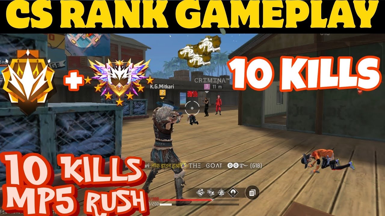Best Clash Squad Ranked Match Gameplay - Garena Free Fire - YouTube