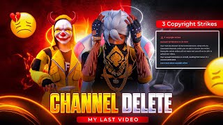 MY CHANNEL DELETED 😭 | LAST VIDEO ⚠️ We R Gamers