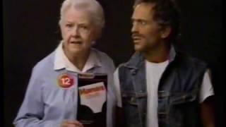 Famous 1987 Haynes Briefs "Bruce Weitz and Inspector 12" TV Commercial Wealth