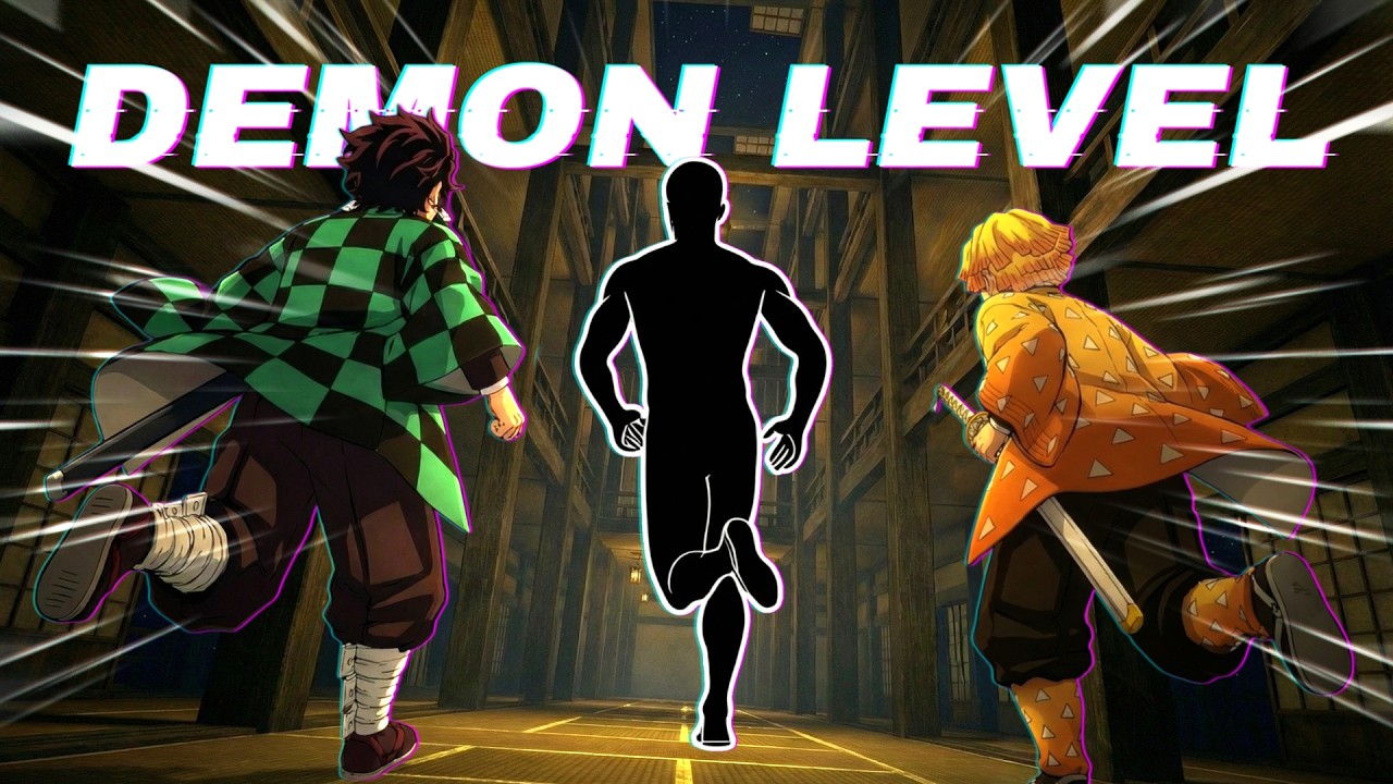 DEMON SLAYER INFINITY CASTLE RUN! 😈⚔️ Immersive Interactive Warm Up | Viral Interactive Game