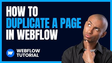 How To Duplicate Pages In Webflow (2023 Tutorial)