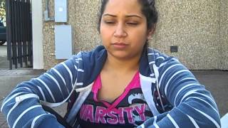 hispanic college student view on guys with a foot fetish