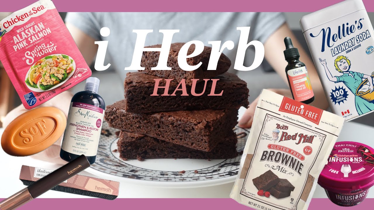 【iHerb購入品】セール中の今がチャンス🫶何度もリピートしている&買ってよかった日用品、スキンケア、ヘアケア、食料品/ 誰でも簡単にお店みたいなブラウニーが焼けちゃうグルテンフリーミックス粉🤤🍫