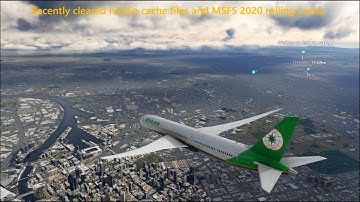 MSFS AAU2 Boeing 787-10 Auto RNAV Land Melbourne YMML