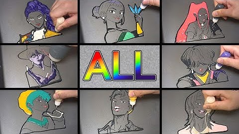 KPop Demon Hunters All Pancake Art -  Rumi, Zoey, Mira, Jinu, baby, Abby, Romance, Mystery