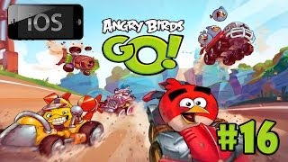 картинка: [iOS] Angry Birds Go! прохождение [#16] - Ну почти затащили Хэла...