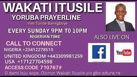 TOPIC: OLUWA PA INA OGUN