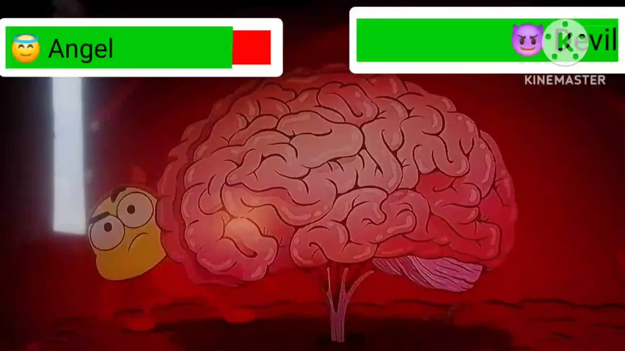 ANGEL VS. DEMON WITH HEALTHBARS