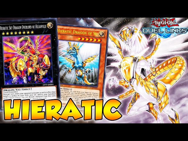 yugioh duel links hieratic deck Hieratic Dragon King of Atum | How to obtain, Decks & Usage Statistics