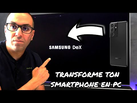 SAMSUNG DEX | TRANSFORMER UN SMARTPHONE SAMSUNG EN PC MAISON GRACE À VOTRE TV SAMSUNG.