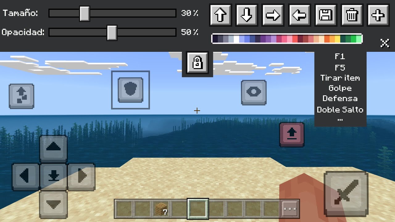 Обновление Minecraft PE 26.2 (Пользовательские настройки управления)