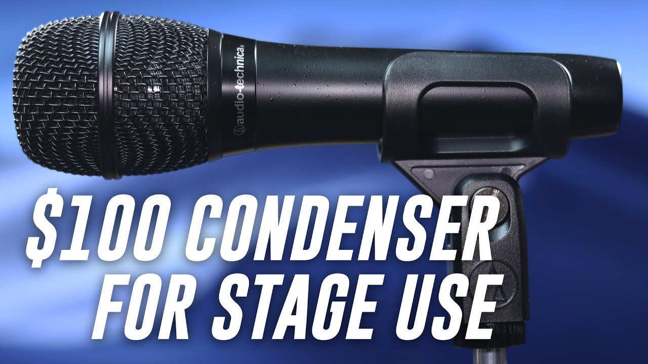 Audio Technica AT2010 Condenser Mic Review  Test