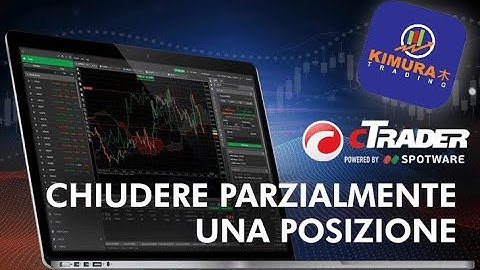 APP cTrader - Chiudere parzialmente una posizione