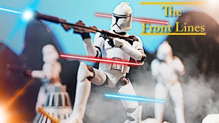 [4K] Star Wars The Clone Wars Front Lines: EP 1 (Star Wars Stop motion)