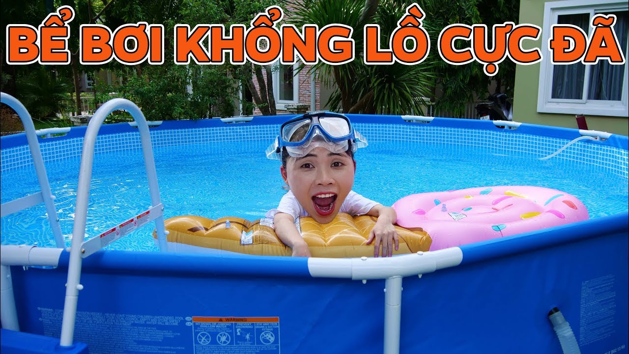 bể bơi aeon mall Update New LẦN ĐẦU CHƠI TRONG BỂ BƠI KHỔNG LỒ CỰC ĐÃ