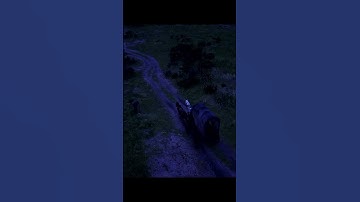 Horse Carriage Delivery Across the Plains | RDR2 Cinematic Ride #viralshorts  #shorts