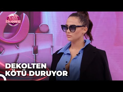 Gizem Karamelek'in Dekoltesi Olay Oldu | Stil İkonu 19. Bölüm