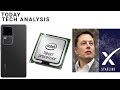 Today Tech Analysis Vivo s18, s18pro,18se update, Elon Musk internet satellite, Intel xeon processor