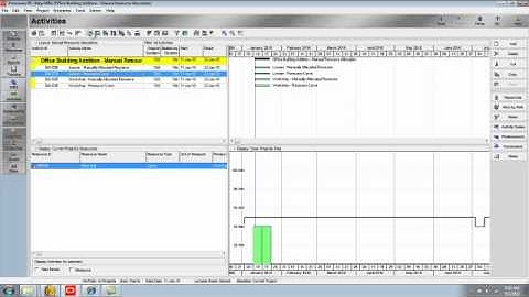 Primavera P6 Tutorial: Using Resource Curves