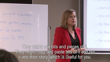 How to Write a Press Release - Part 1